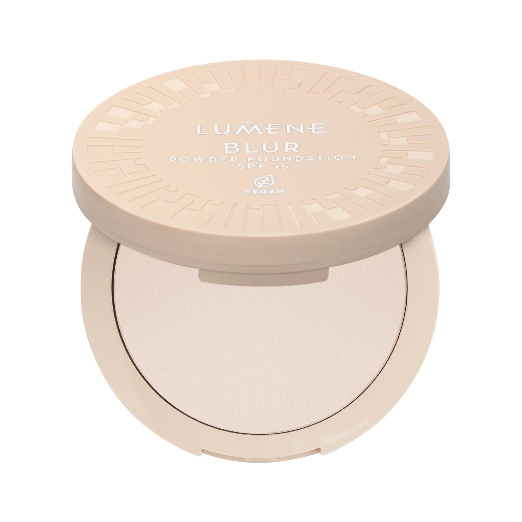 Lumene Blur kiinteä puuteri ja meikkivoide 2in1 SPF 15 sävy No. 0 10 g
