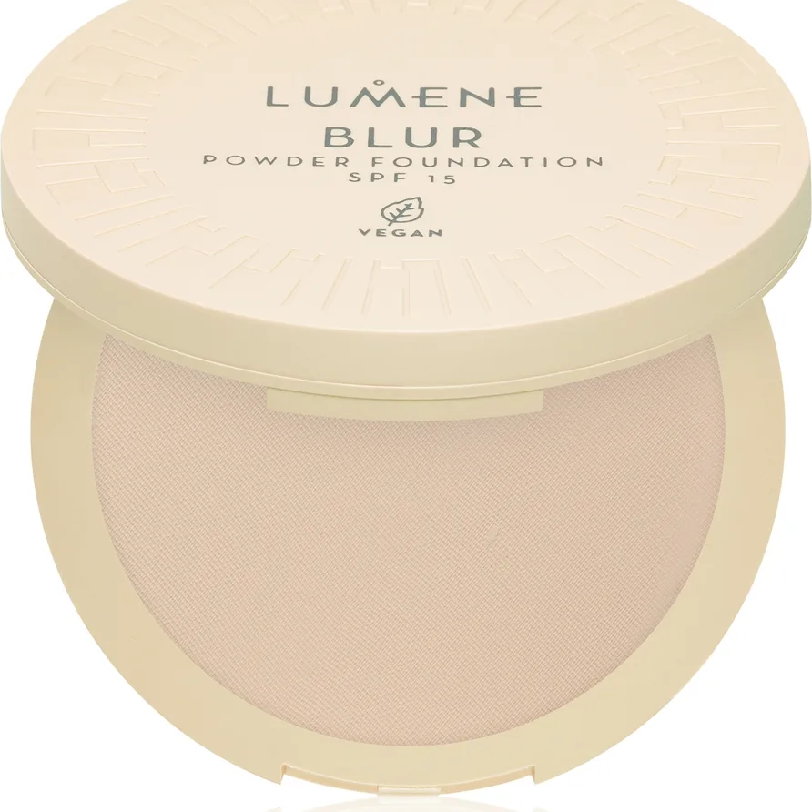 Lumene Blur Kompakt puder och foundation 2-i-1 SPF 15 Skugga No. 1 10 g