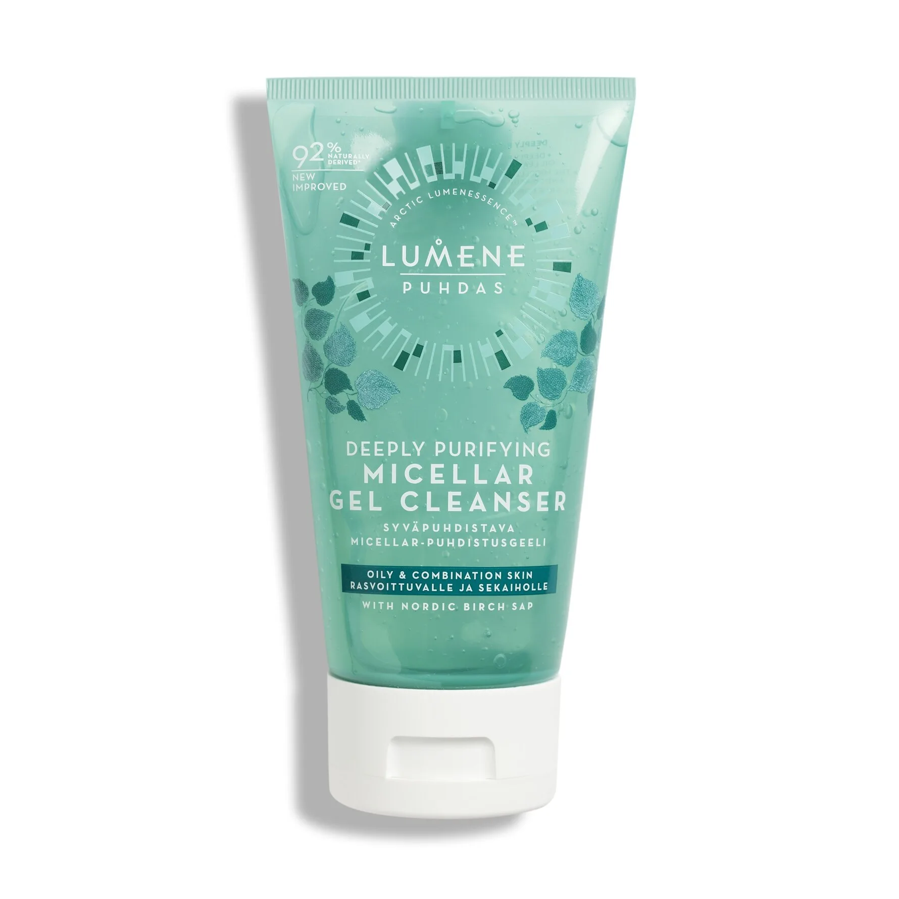 Lumene PUHDAS Micellar Gel Cleanser Rengöringsgel 150 ml