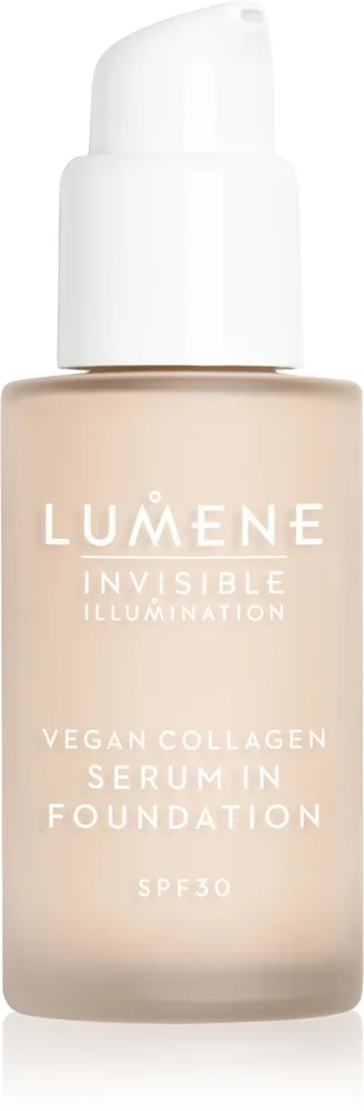 LUMENE Lumene Invisible Illumination Vegan Collagen Serum In Foundation Spf30 30Ml - 30 ml