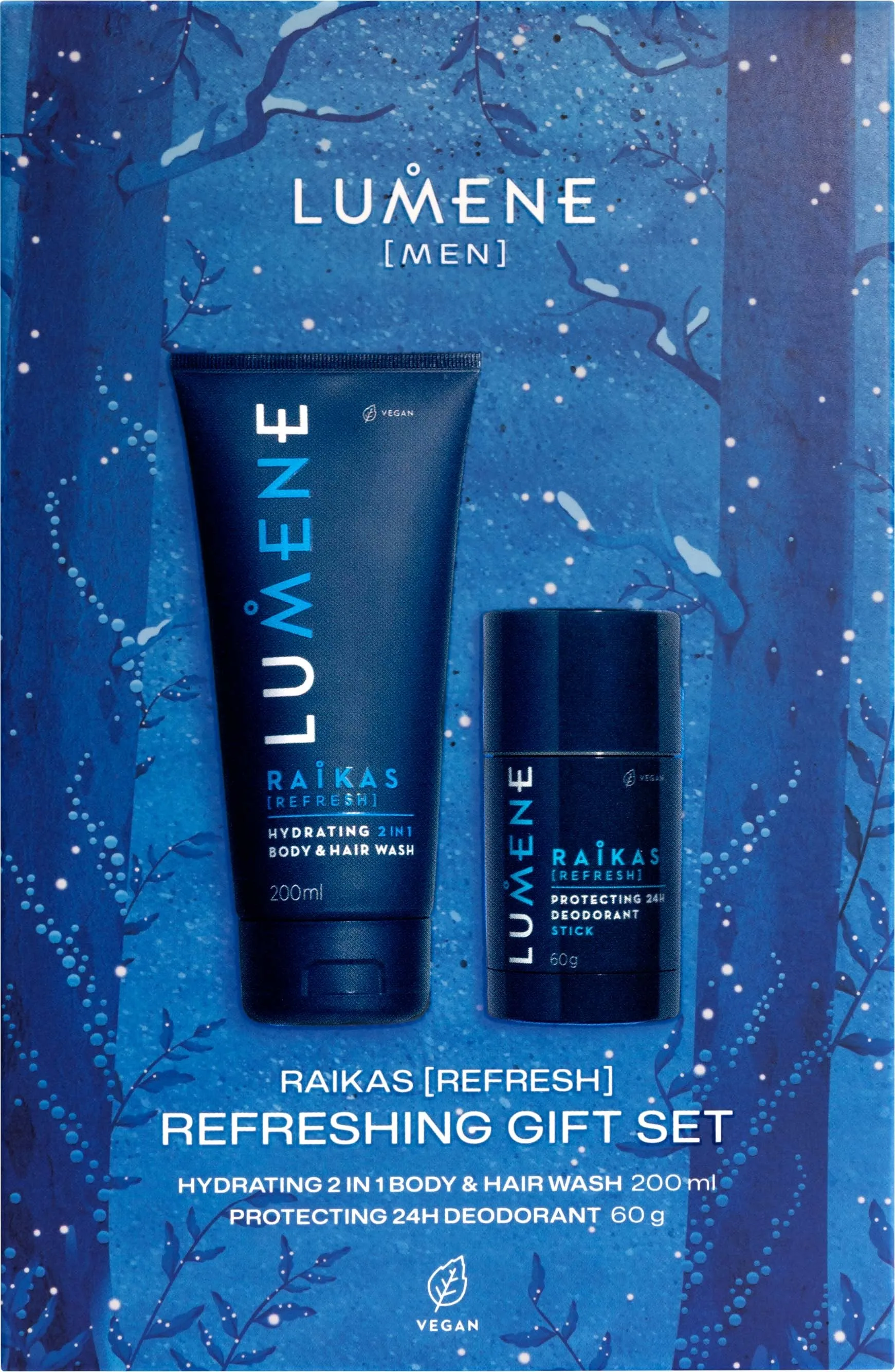 Lumene Men Raikas Refreshing Morning Gift Set 2026