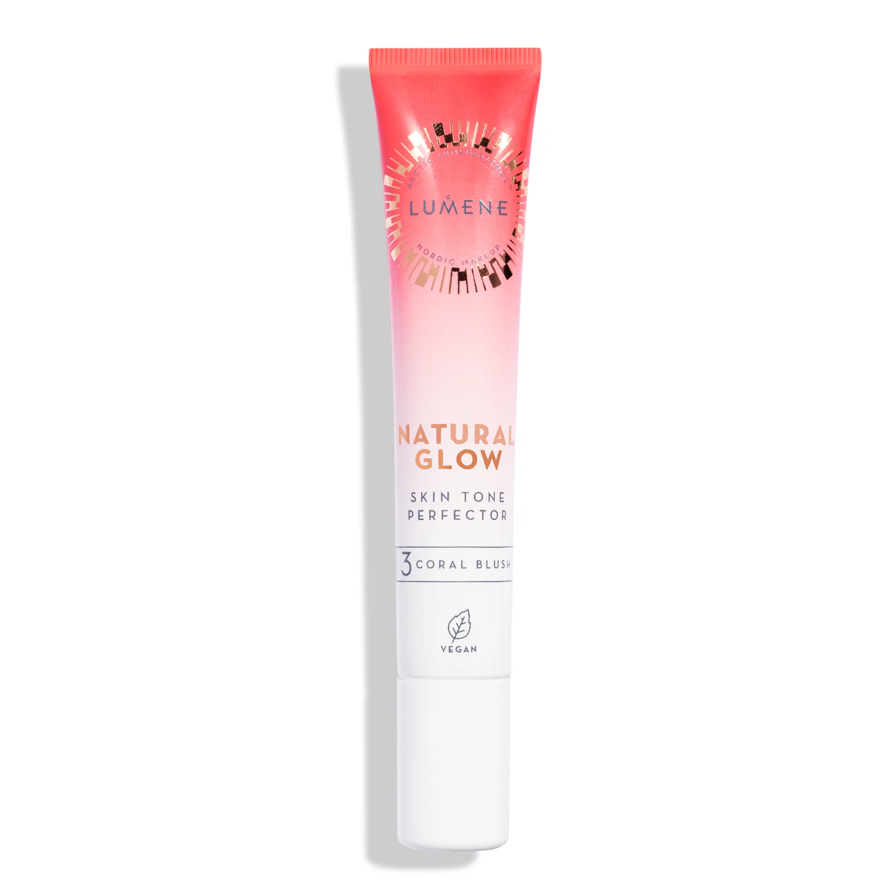 Lumene Natural Glow Skin Tone Perfector voidemainen poskipuna sävy 3 Coral Blush 20 ml