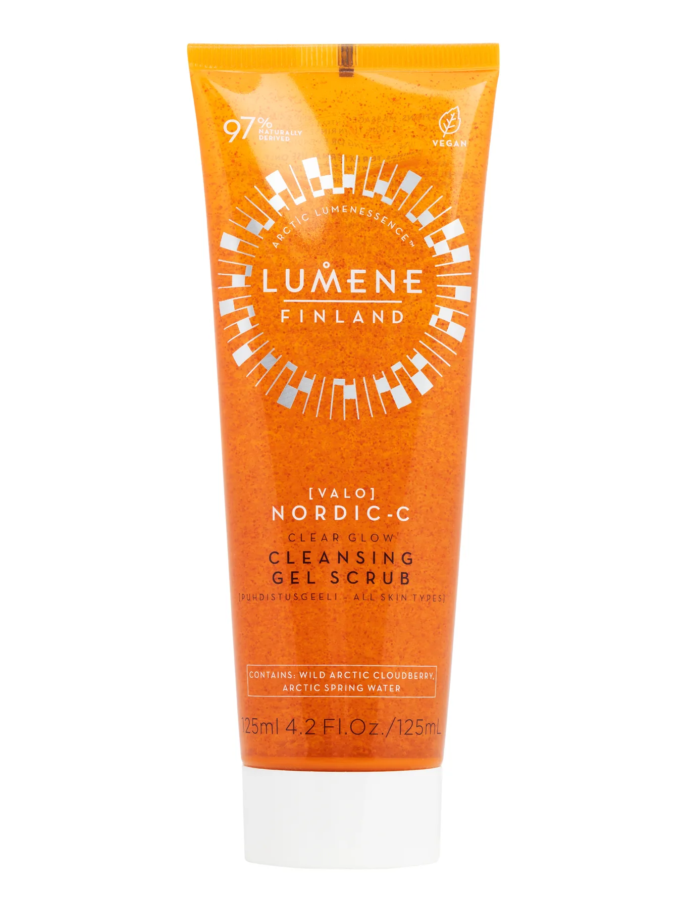 Nordic-C Clear Glow Cleansing Gel Scrub 125 ml