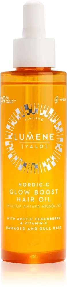 Lumene Nordic C Glow Boost Hair Oil