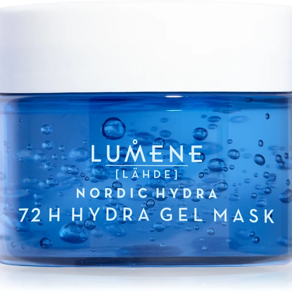 Lumene Nordic Hydra [LÄHDE] 72h Hydra Gel Mask Fugtighedsgenoprettende luftende gelmaske 150 ml