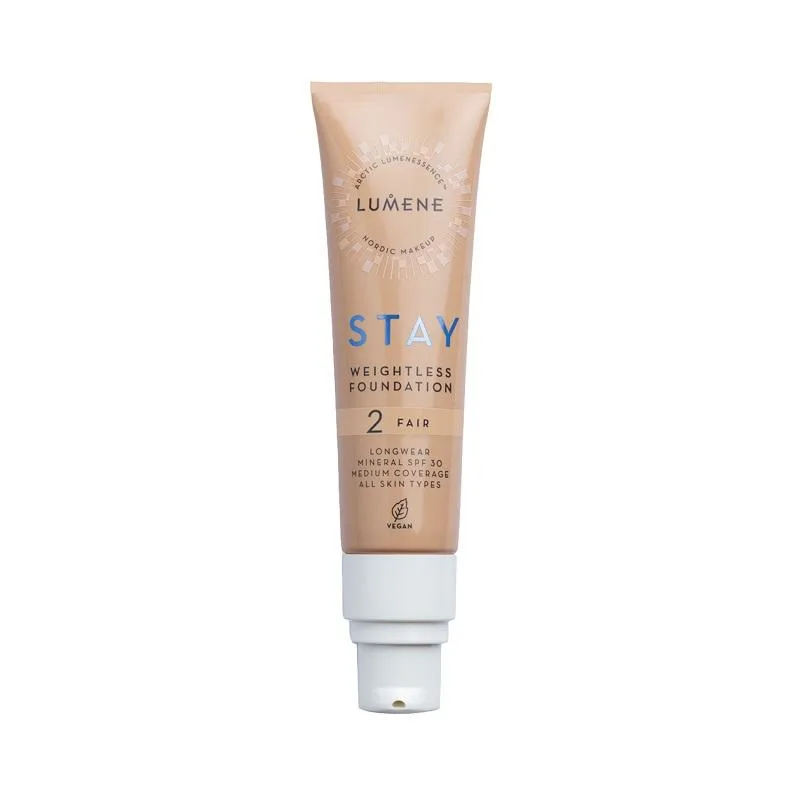 Lumene Stay Weightless Foundation Spf30 Fair 30ml