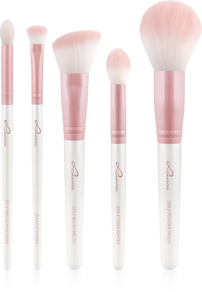 Luvia Cosmetics Daily Essentials Makeup børste sæt med etui Candy