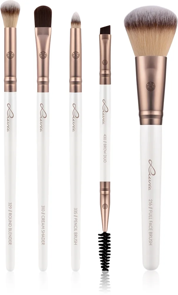 Luvia Cosmetics Daily Selection Makeup børste sæt med etui Prime Vegan