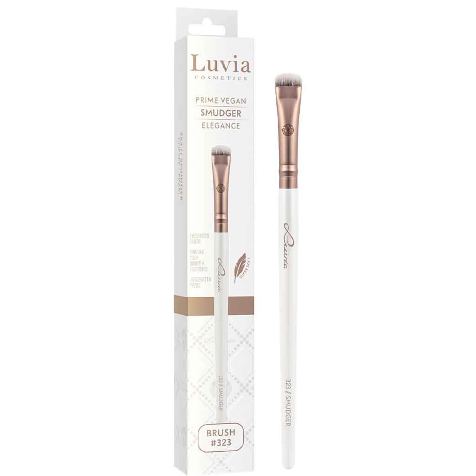 Luvia Cosmetics Elegance Smudger pieni luomivärisivellin 323 1 kpl