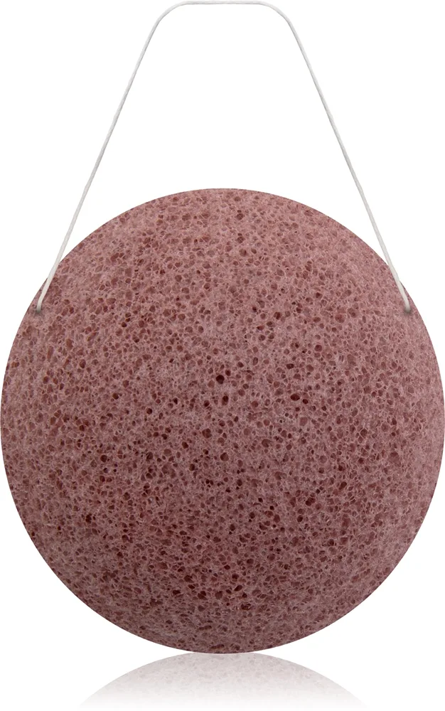 Luvia Cosmetics Konjac Sponge Red Clay konjaksvamp For perfekt hudrens 3 stk.