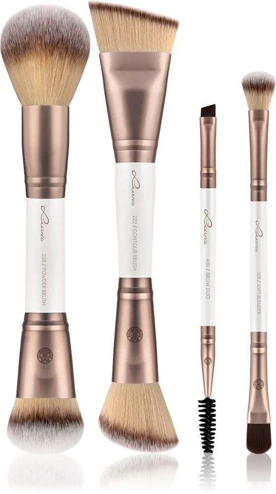Luvia Cosmetics Mirage 4|8 Duo Pinselset Børstesæt
