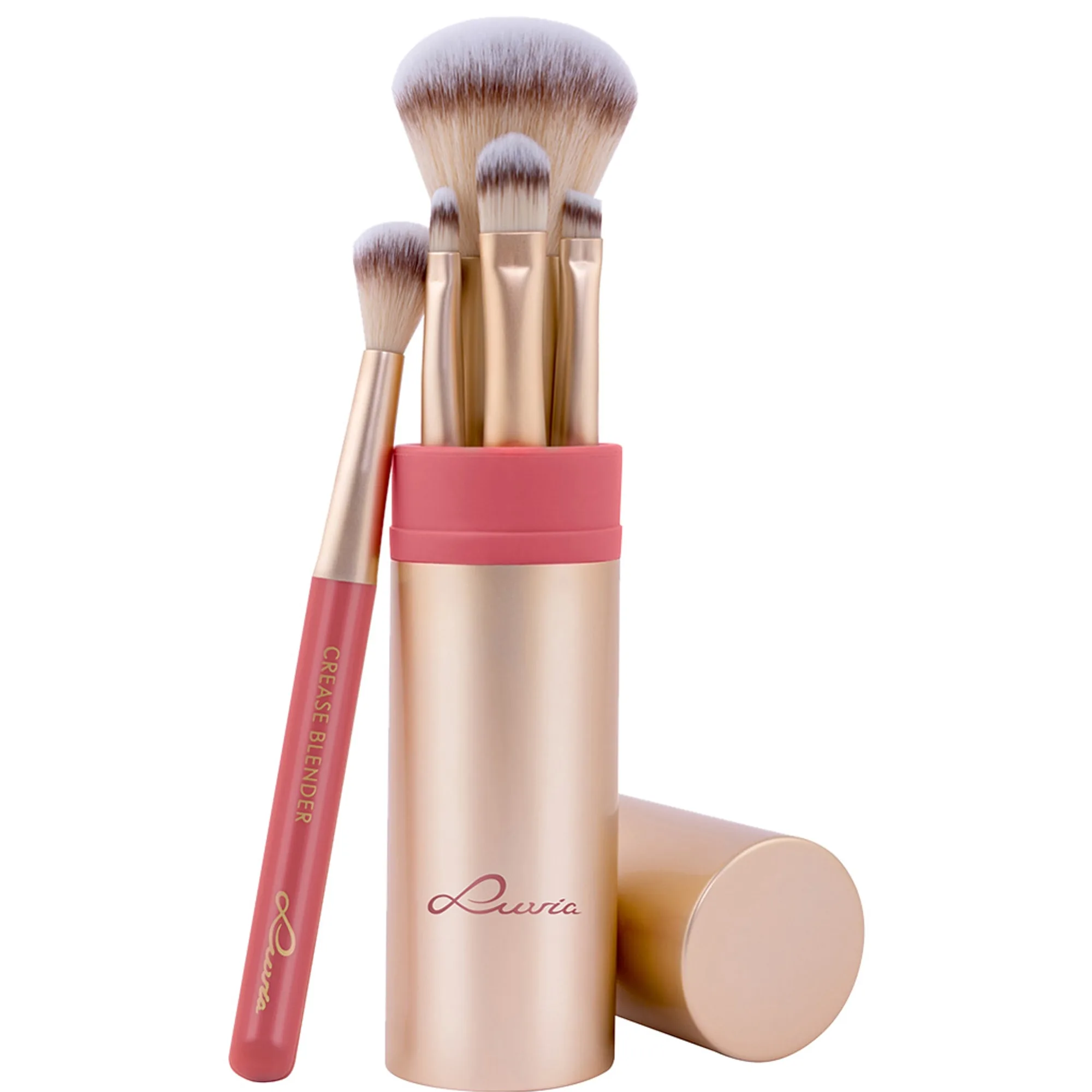 Luvia Cosmetics Prime Vegan Anniversary Sminkborstar med fodral Resa