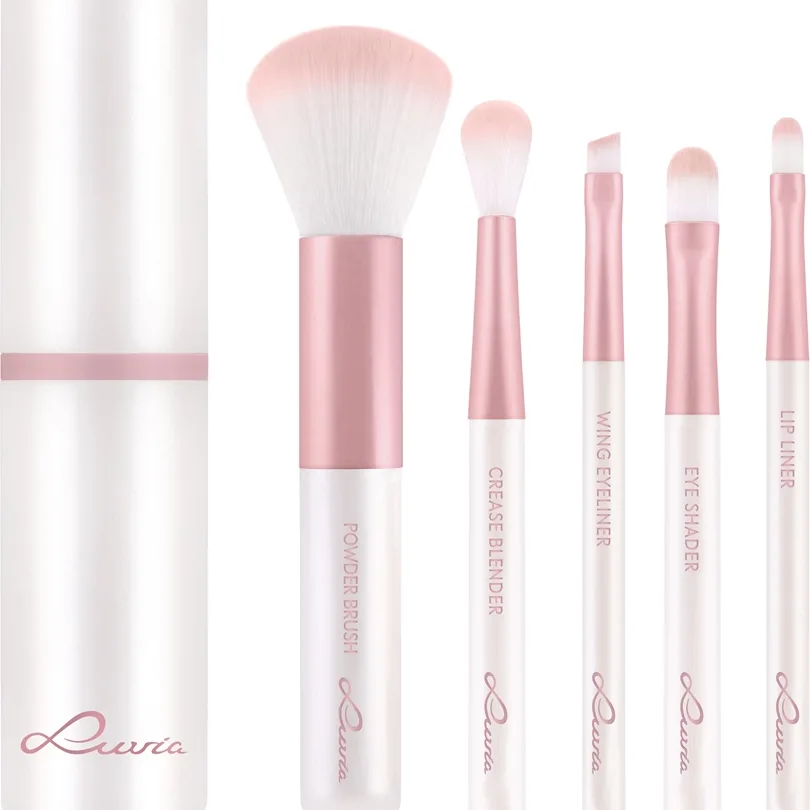 Luvia Cosmetics Travel Set Makeup børste sæt med etui Til rejser Candy