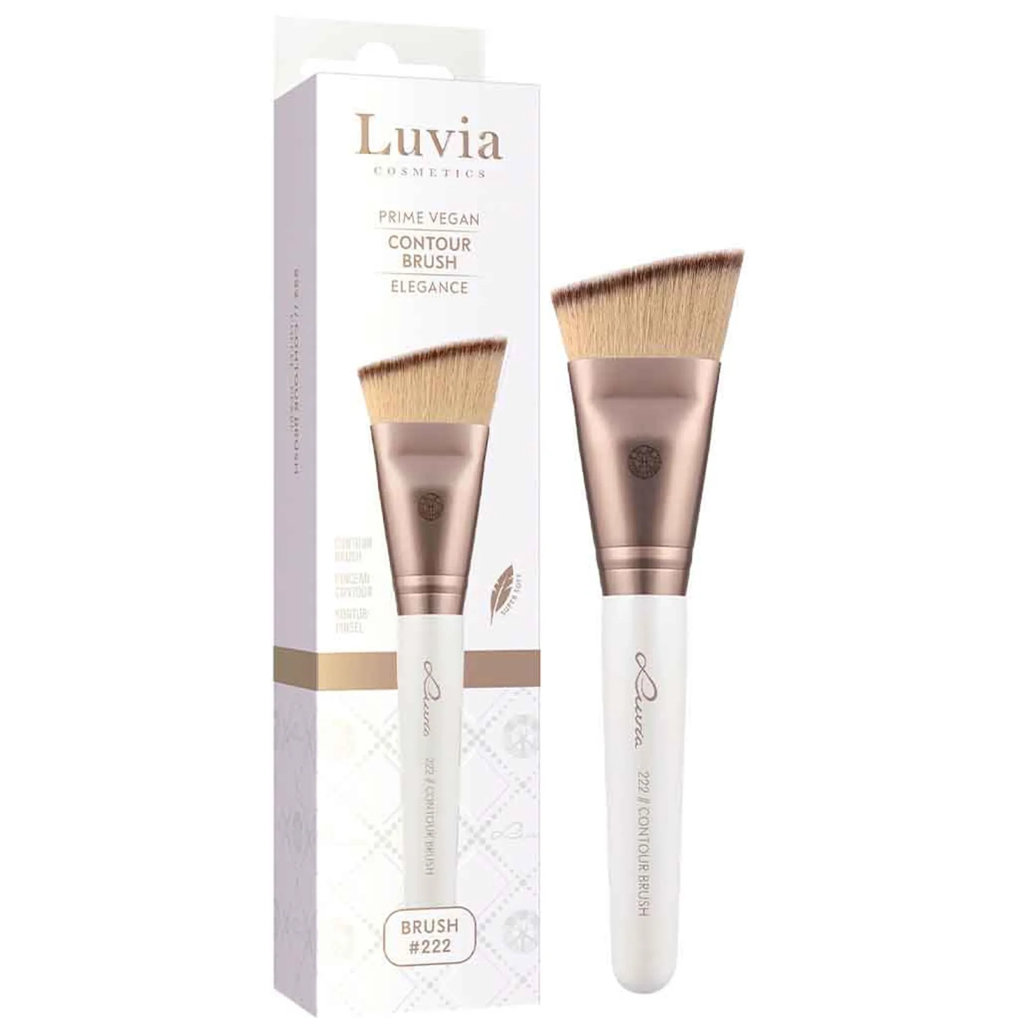 Luvia Prime Vegan Contour Brush - Elegance 222 Contourbørste