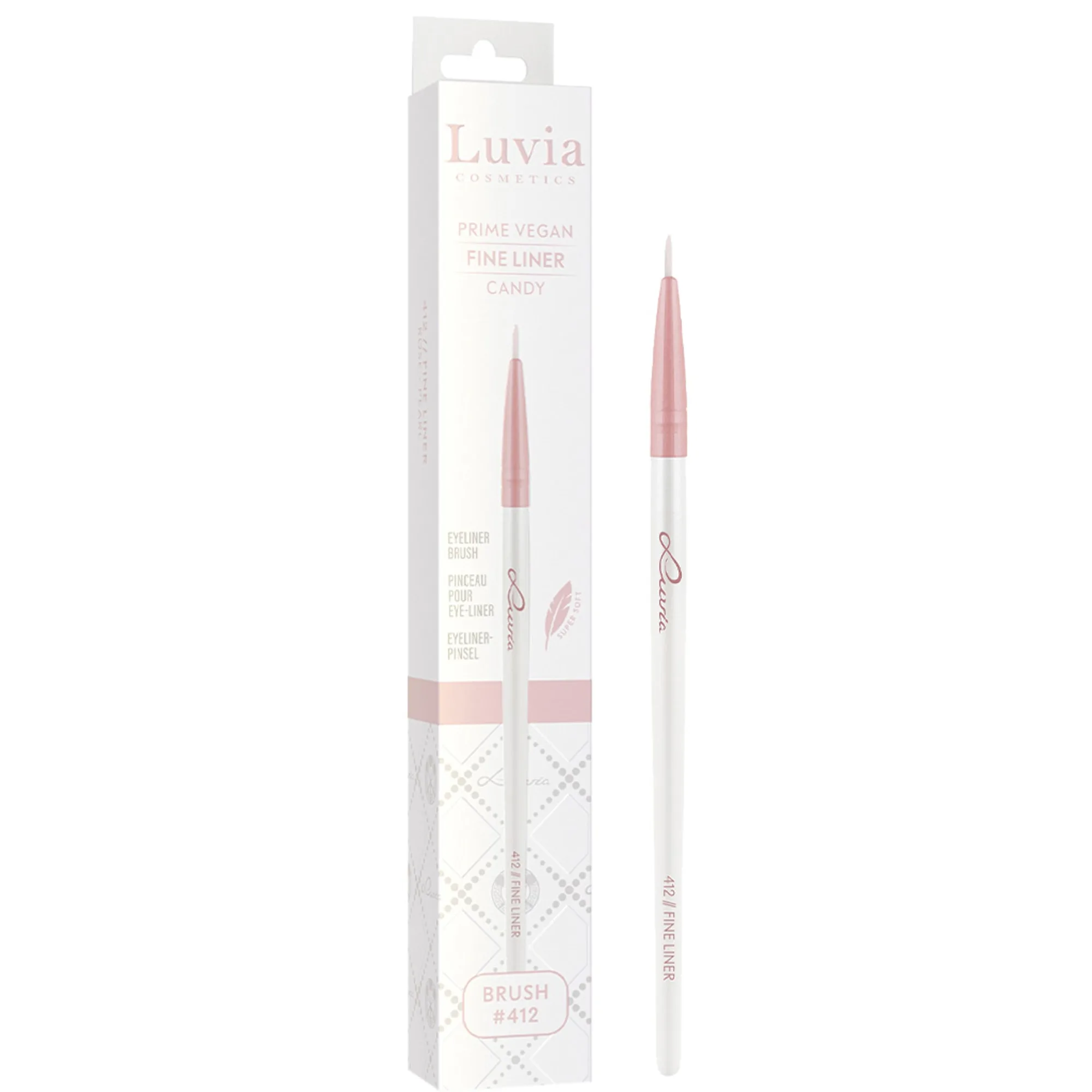 Luvia Prime Vegan Fine Liner - Candy 412 Ögonskuggsborste