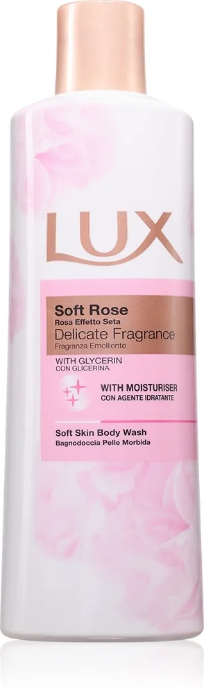 Lux Soft Rose Duschtvål 250 ml