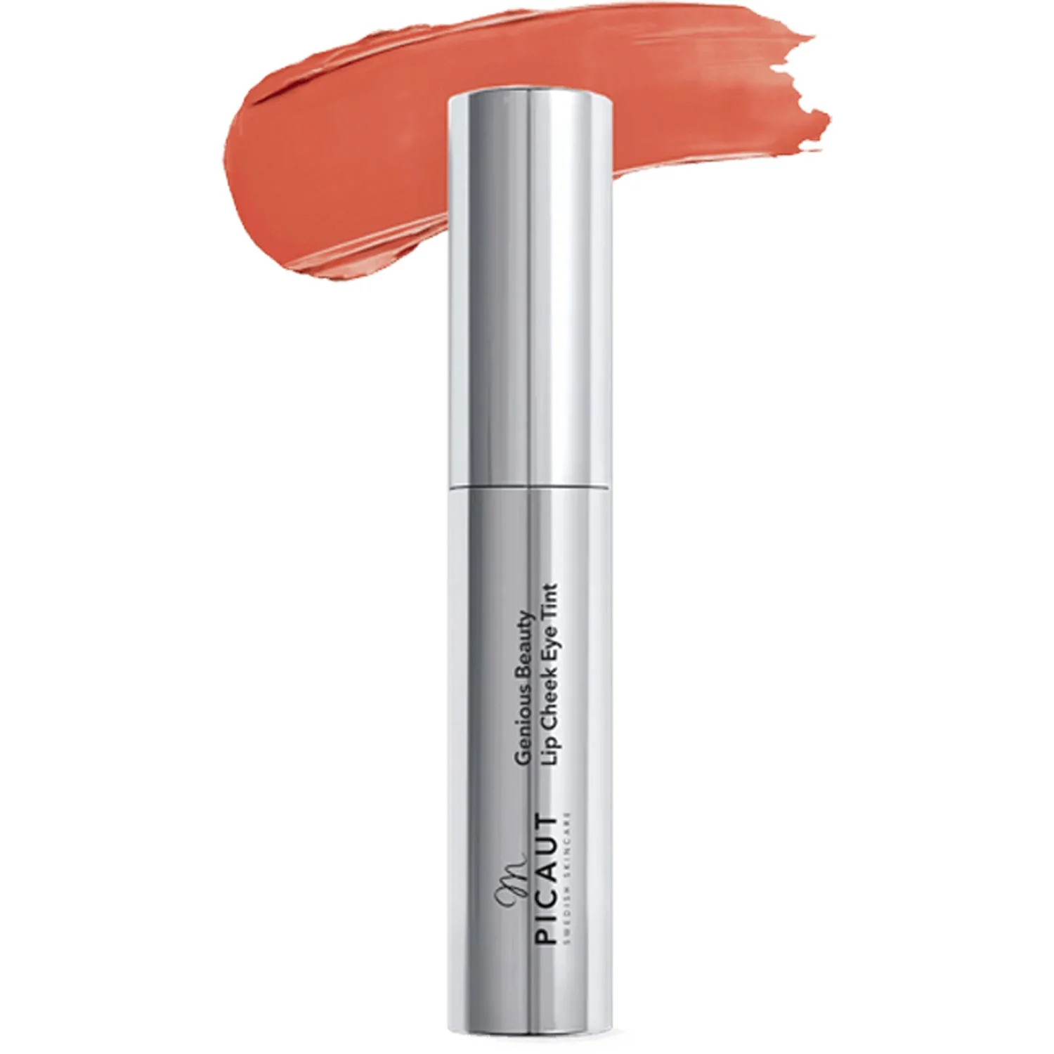 M Picaut Genious Beauty Lip Cheek Eye Tint Coral