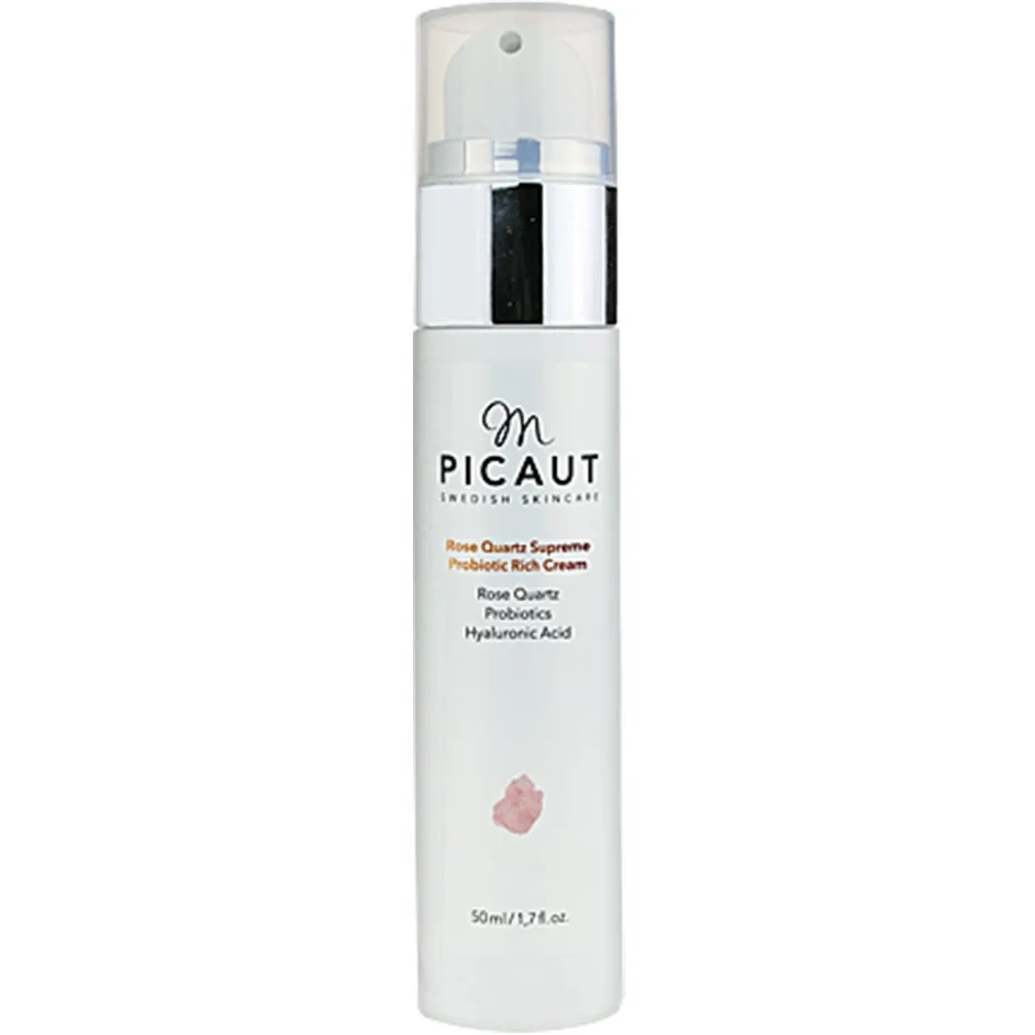 M Picaut Swedish Skincare Rose Quartz Supreme Probiotic Rich Cream 50 ml