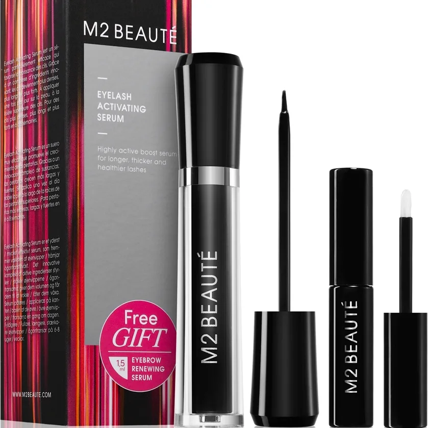 M2 Beauté Eyelash Activating Serum lahjasetti