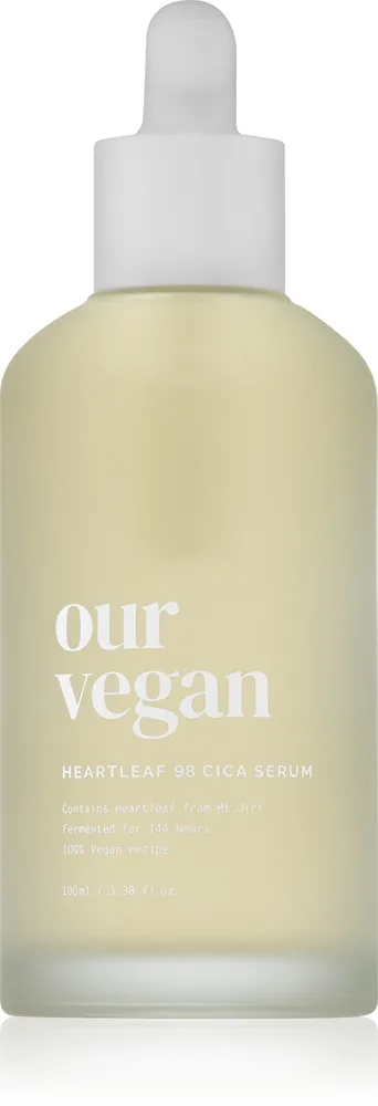 ma:nyo Our Vegan Heartleaf Cica Lindrande serum med återfuktande effekt 100 ml