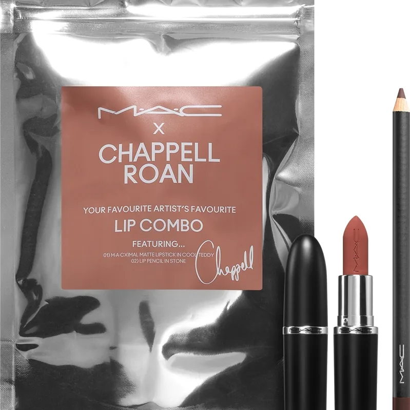 MAC Cosmetics Chappel Roan Lip Combo Kit setti huuliin