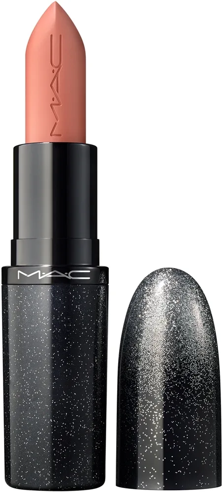 MAC Cosmetics Holiday MACximal Satin Lipstick Satin læbestift Skygge Naughty Nude 3.5 g