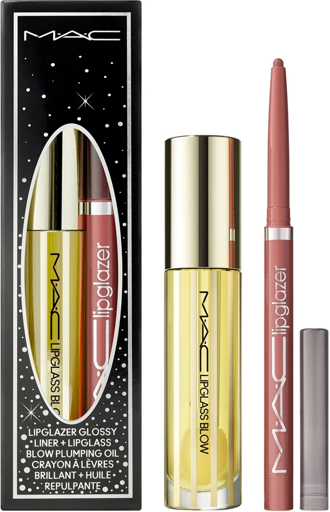 MAC Cosmetics Holiday Plumping Powerhouses Lip Combo lahjasetti huuliin