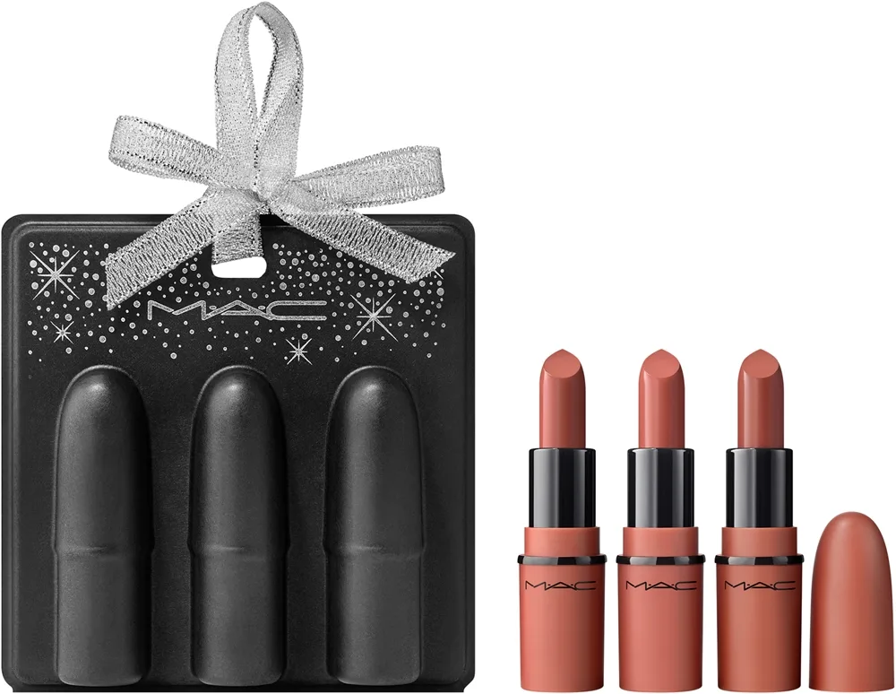 MAC Cosmetics Holiday Teddy Party Mini Lip Trio lahjasetti huuliin
