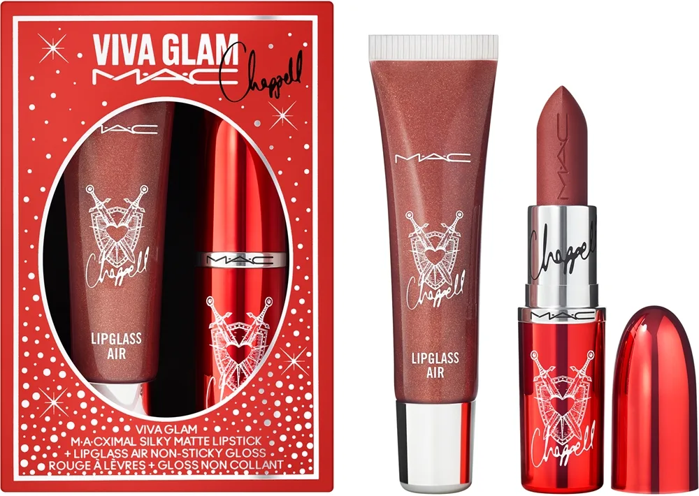 MAC Cosmetics Holiday Viva Glam Lip Duo lahjasetti huuliin