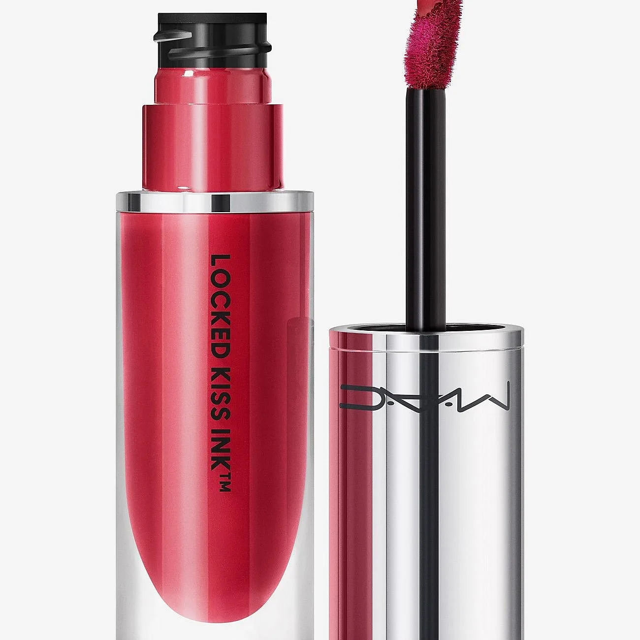 MAC Cosmetics Locked Kiss Ink 24HR Lipcolour Långvarig matt flytande läppstift Skugga Most Curious 4 ml