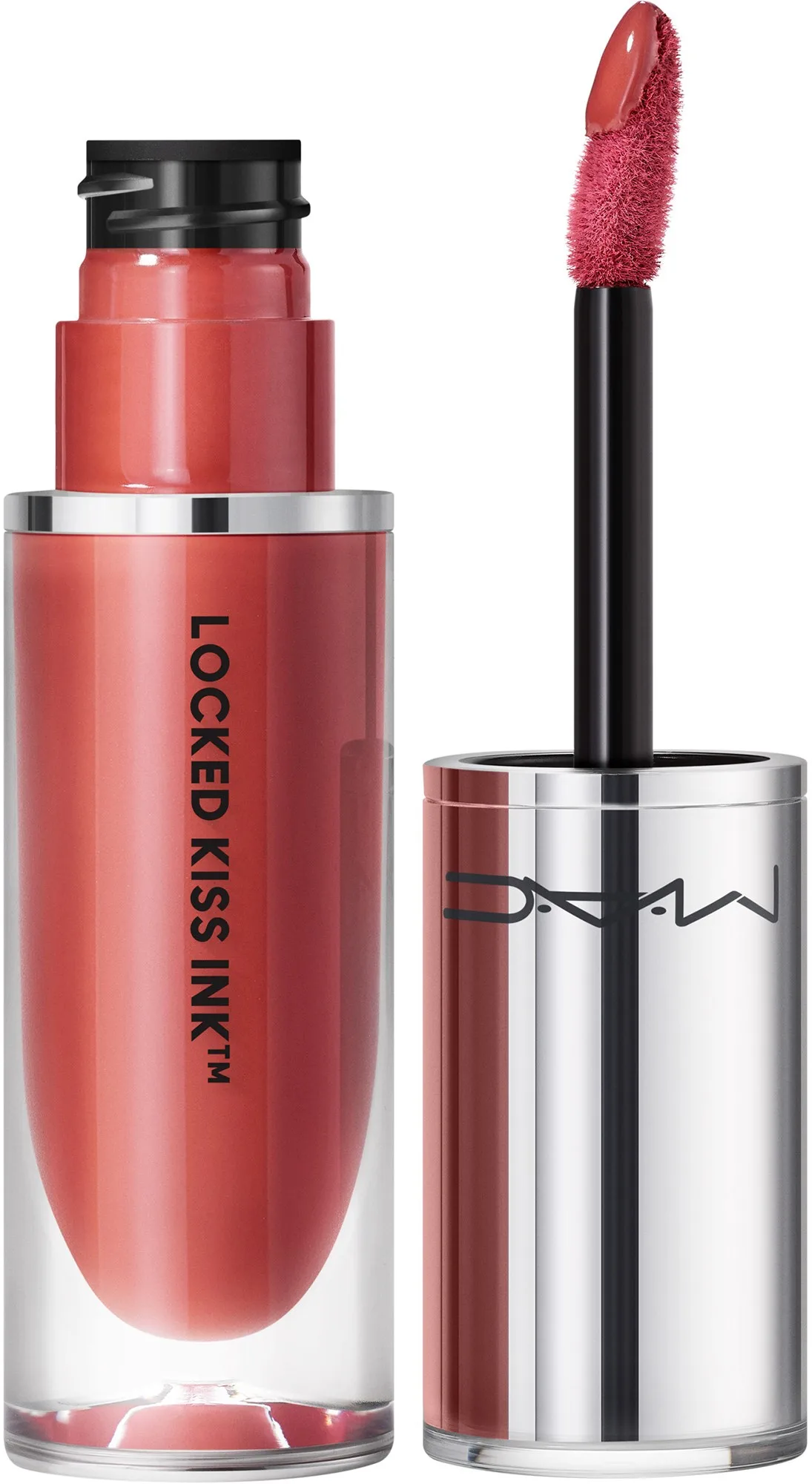 MAC Cosmetics Locked Kiss Ink 24HR Lipcolour Långvarig matt flytande läppstift Skugga Mull it over & over 4 ml