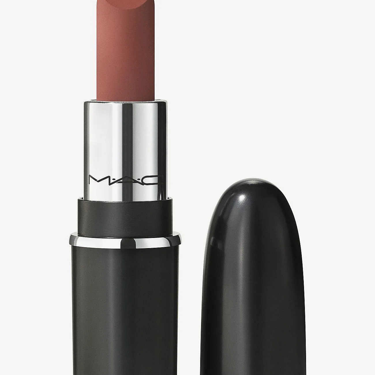 MAC Cosmetics MACximal Mini Silky Matte Lipstick Matt läppstift Skugga Warm Teddy 1.7 g