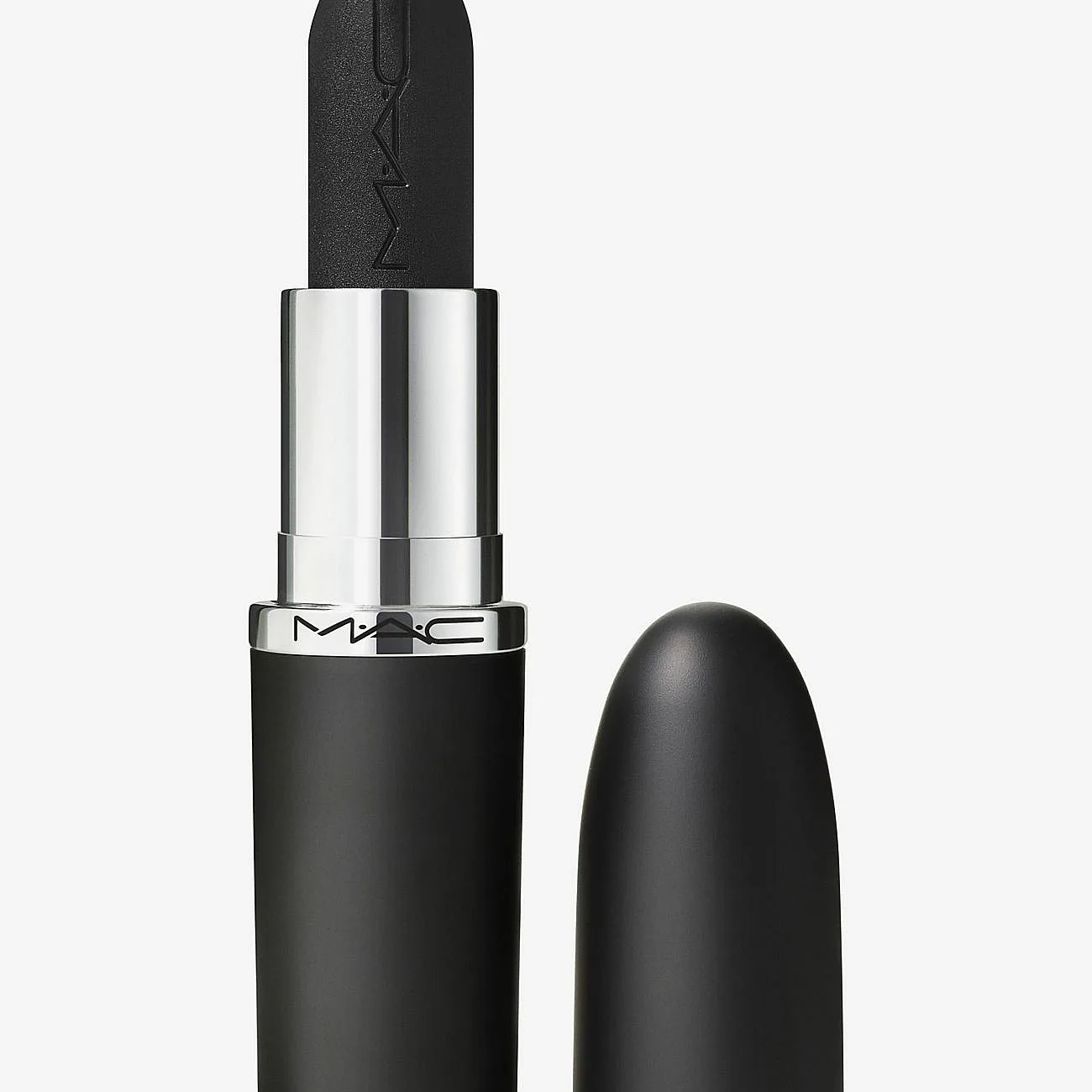 MAC Cosmetics MACximal Silky Matte Lipstick Matt läppstift Skugga Caviar 3,5 g