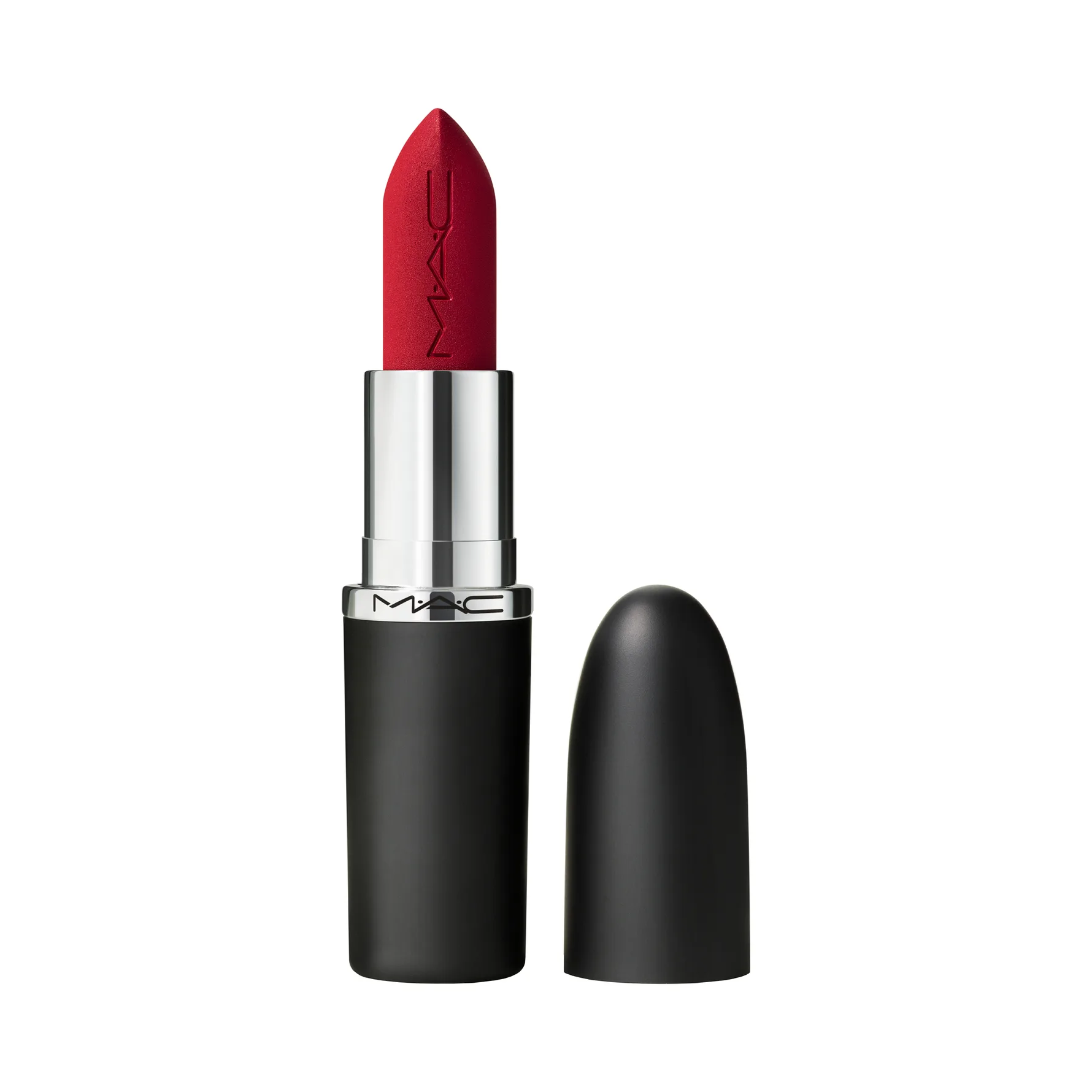 MAC Cosmetics MACximal Silky Matte Lipstick Matt läppstift Skugga Ruby Woo 3,5 g