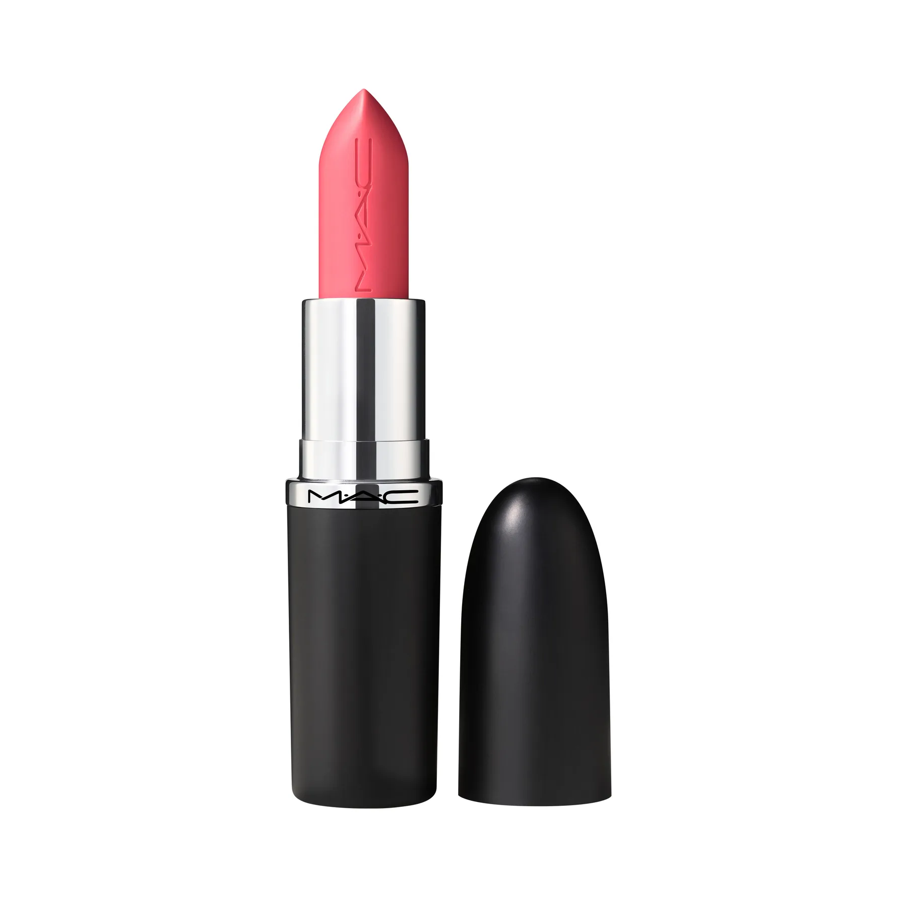 MAC Cosmetics MACximal Sleek Satin Lipstick Creamy Moisturising Lipstick Skugga Grapefruit Pucker 3.5 g