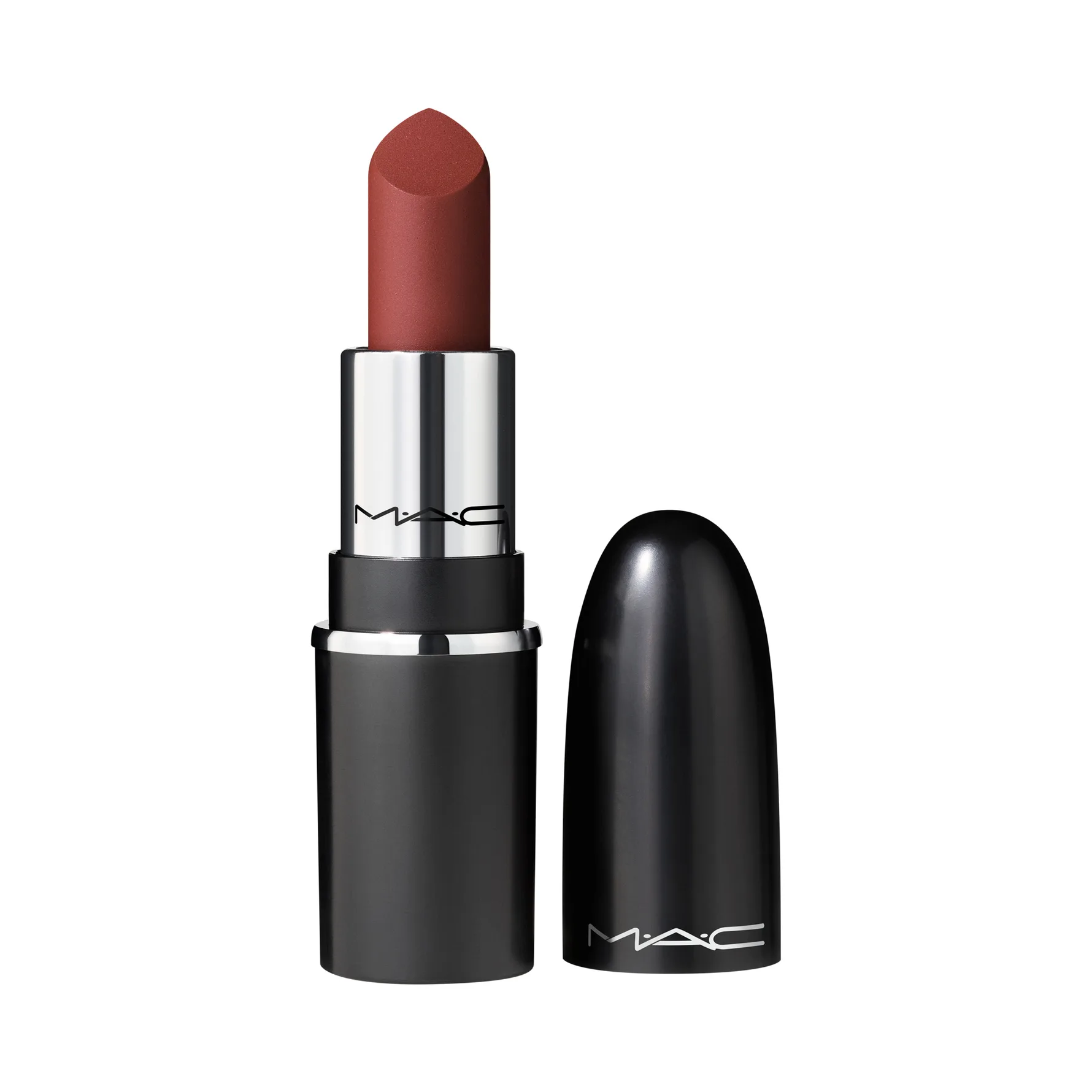 MAC Cosmetics MACximal Sleek Satin Lipstick Mini satiininen huulipuna täydelliseen ulkonäköön sävy CREME IN YOUR COFFEE 1.5 g