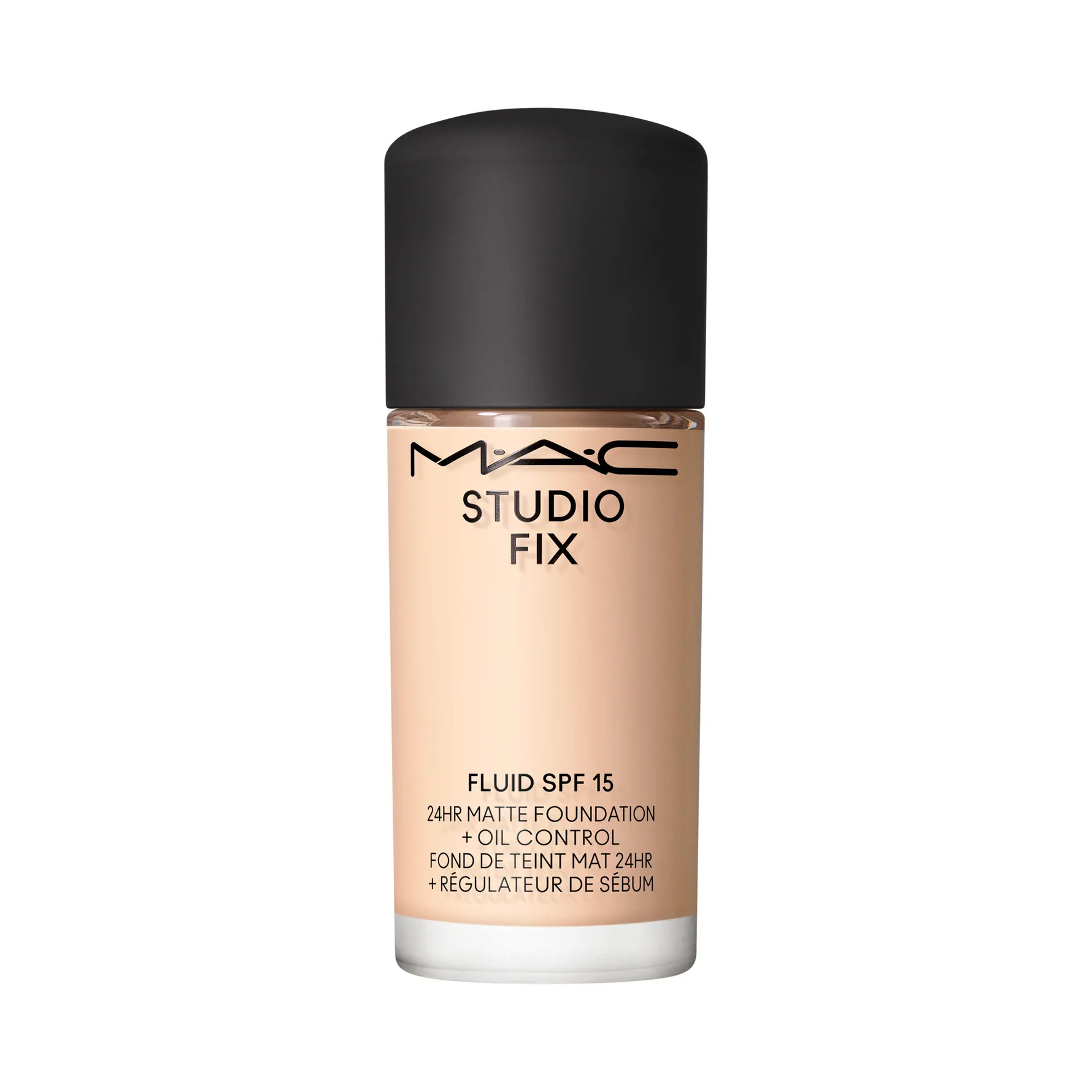 MAC Cosmetics Mini Studio Fix Fluid SPF 15 24HR Matte Foundation + Oil Control Mattifierande foundation SPF 15 Skugga NC10 15 ml