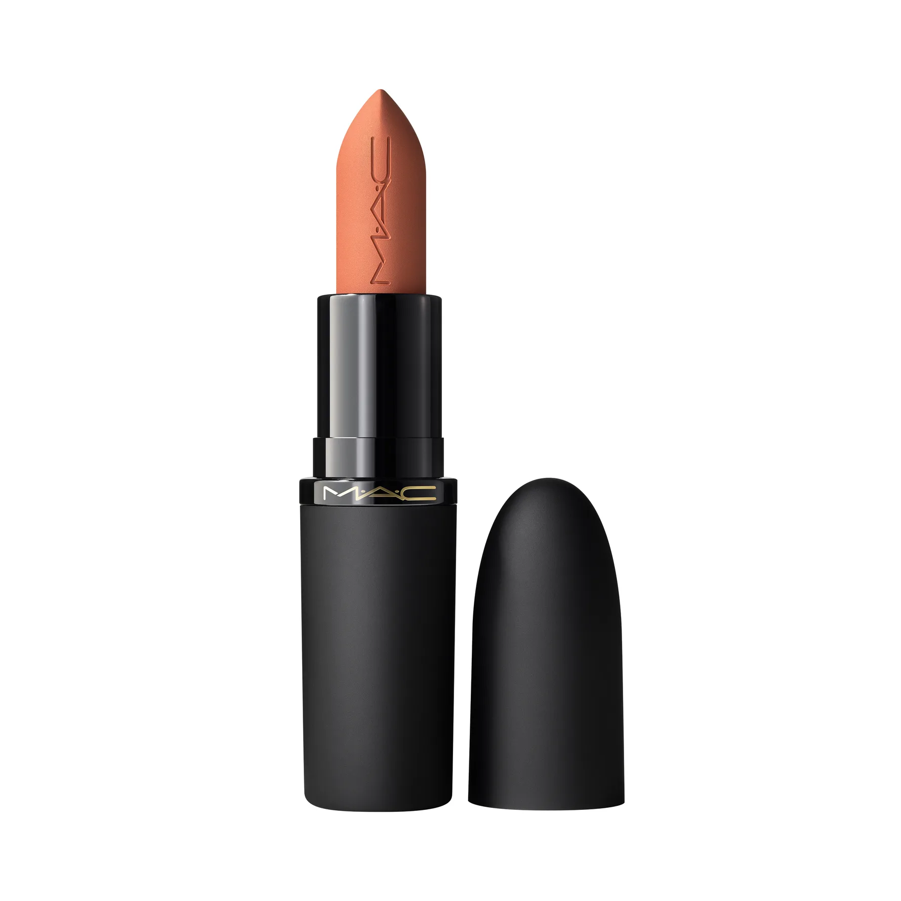 MAC Cosmetics Powder Kiss Hazy Matte Matt läppstift Skugga Ready To Mingle 3.5 g