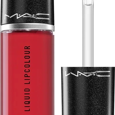 MAC Cosmetics Retro Matte Liquid Lipcolour Matt flytande läppstift Skugga Ruby Phew! 5 ml