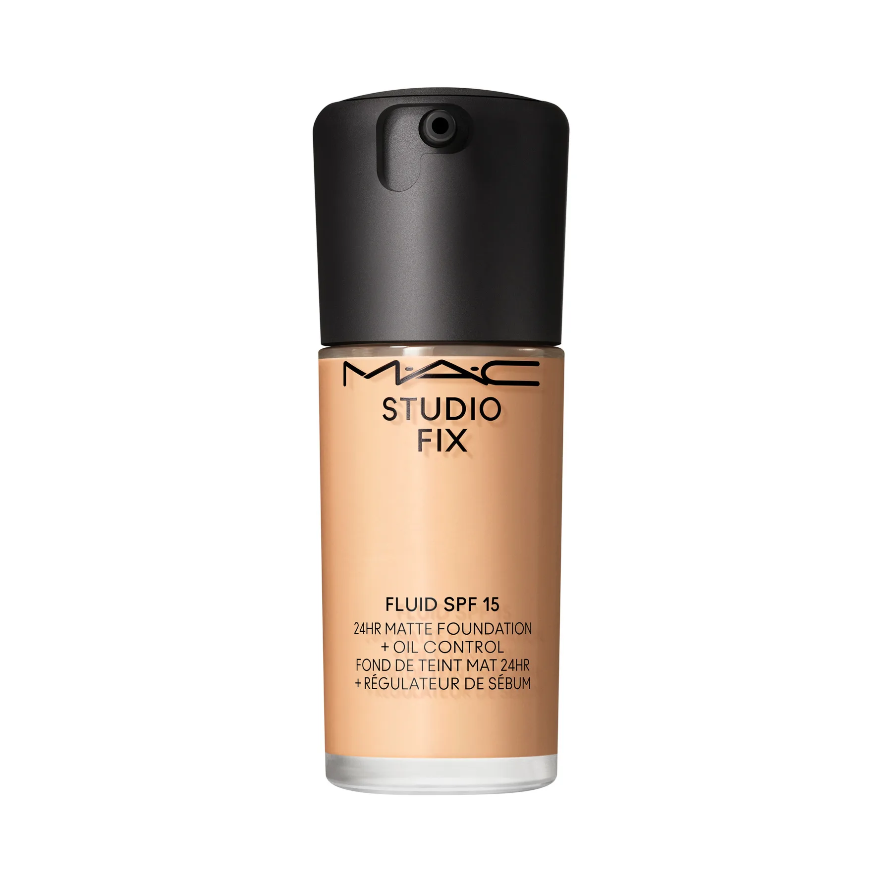MAC Cosmetics Studio Fix Fluid SPF 15 24HR Matte Foundation + Oil Control Mattifierande foundation SPF 15 Skugga NC17 30 ml