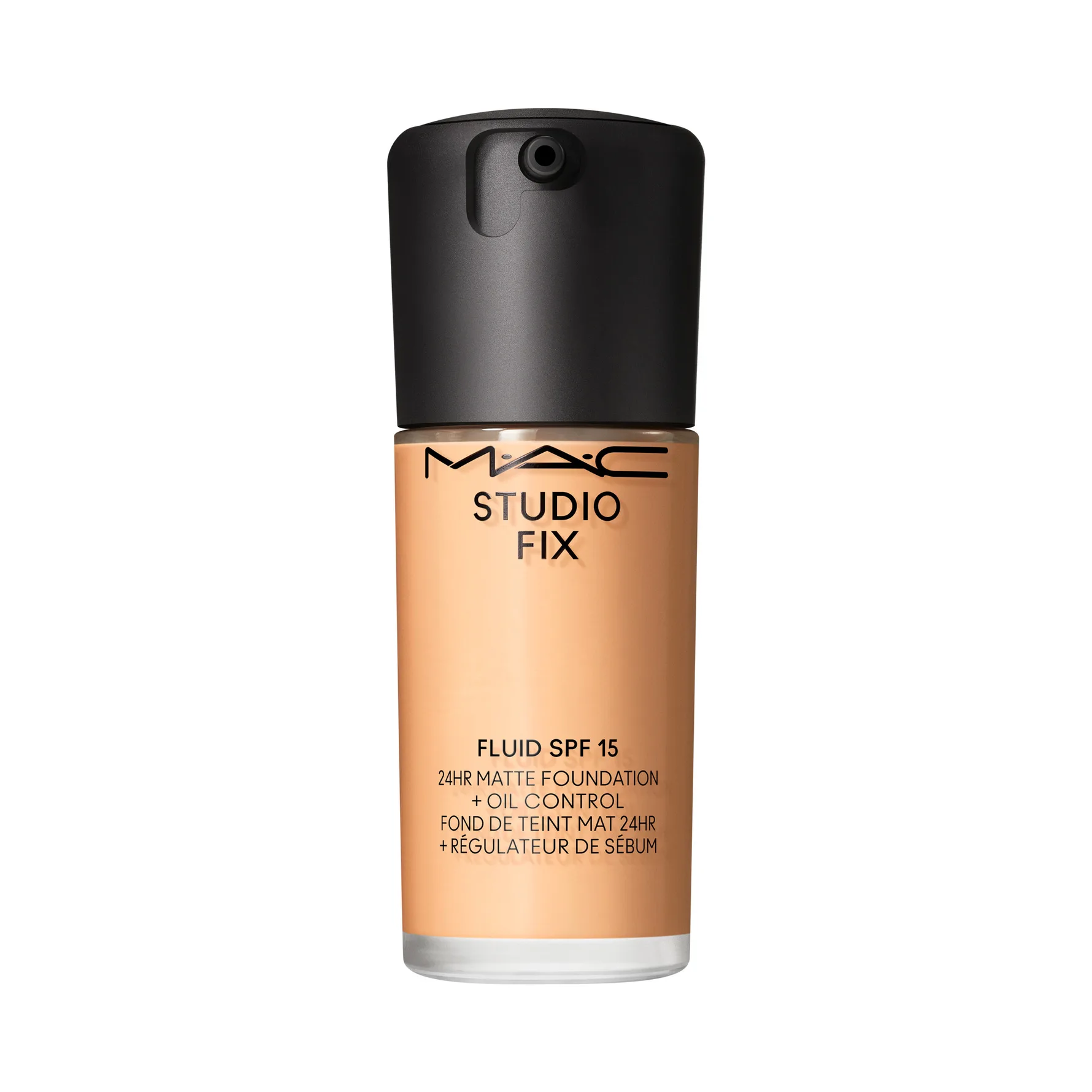 MAC Cosmetics Studio Fix Fluid SPF 15 24HR Matte Foundation + Oil Control Mattifierande foundation SPF 15 Skugga NC20 30 ml