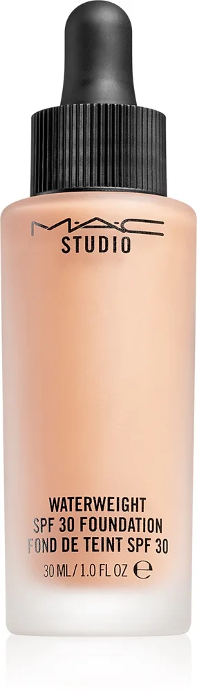 MAC Cosmetics Studio Waterweight SPF 30 Foundation Lätt-tonad fuktgivare SPF 30 Skugga NC 15 30 ml