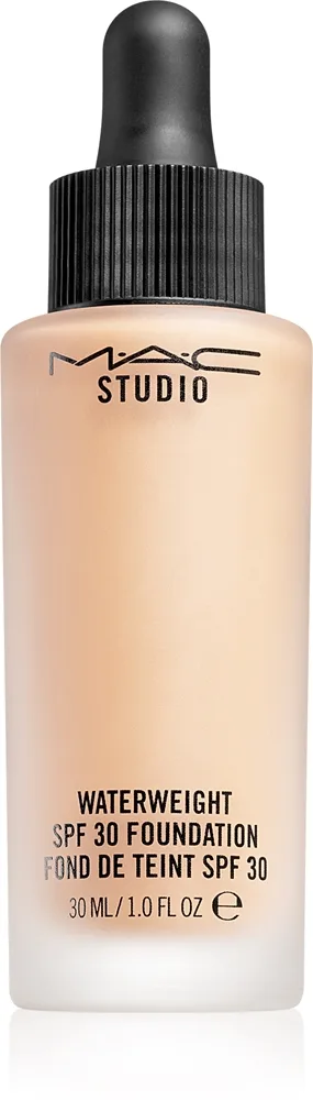 MAC Cosmetics Studio Waterweight SPF 30 Foundation Lätt-tonad fuktgivare SPF 30 Skugga NC 25 30 ml