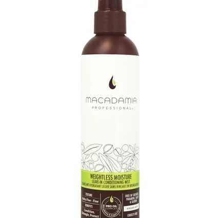 Macadamia Weightless Moisture Leave-In Conditioning Mist 236 ml