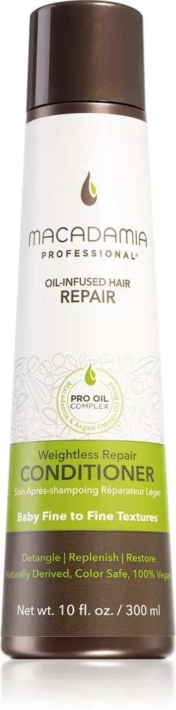 Macadamia Natural Oil Weightless Repair Let balsam med fugtgivende virkning 1000 ml
