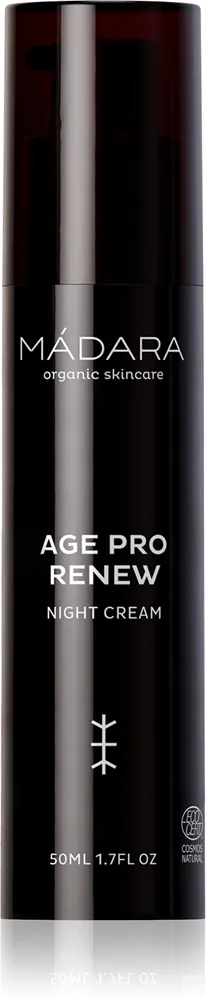 MÁDARA Age Pro Renew Anti-aldring natcreme til moden hud 50 ml