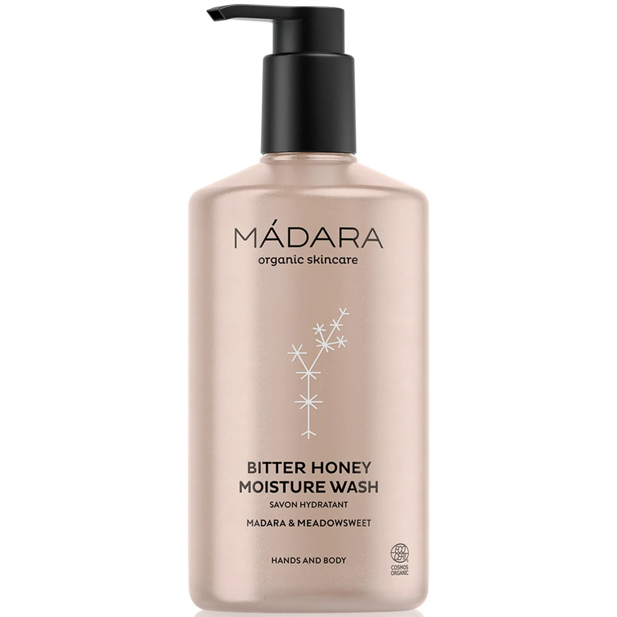 MÁDARA Bitter Honey Moisture Wash 500 ml