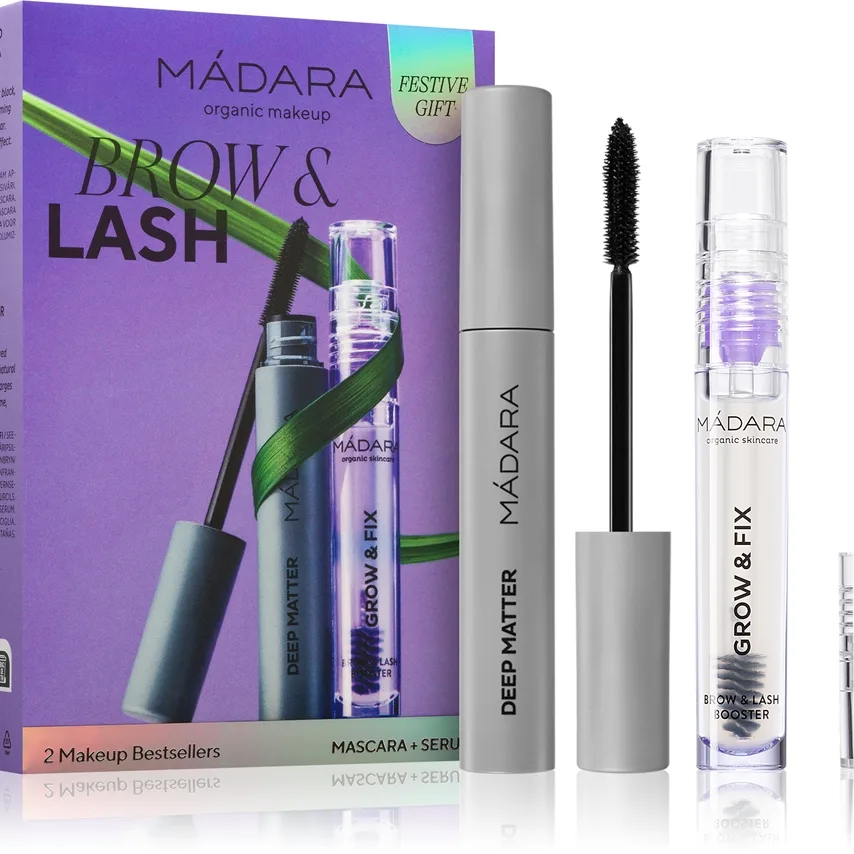MÁDARA Brow & Lash Set för ögonfransar och ögonbryn