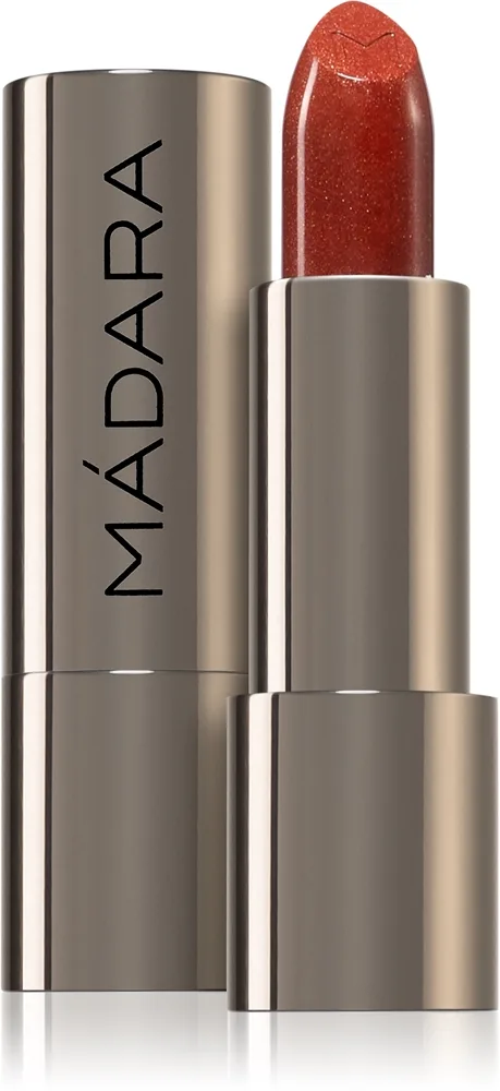 MÁDARA Dazzle Nights kiiltävä huulipuna sävy #507 Rust 3.8 g