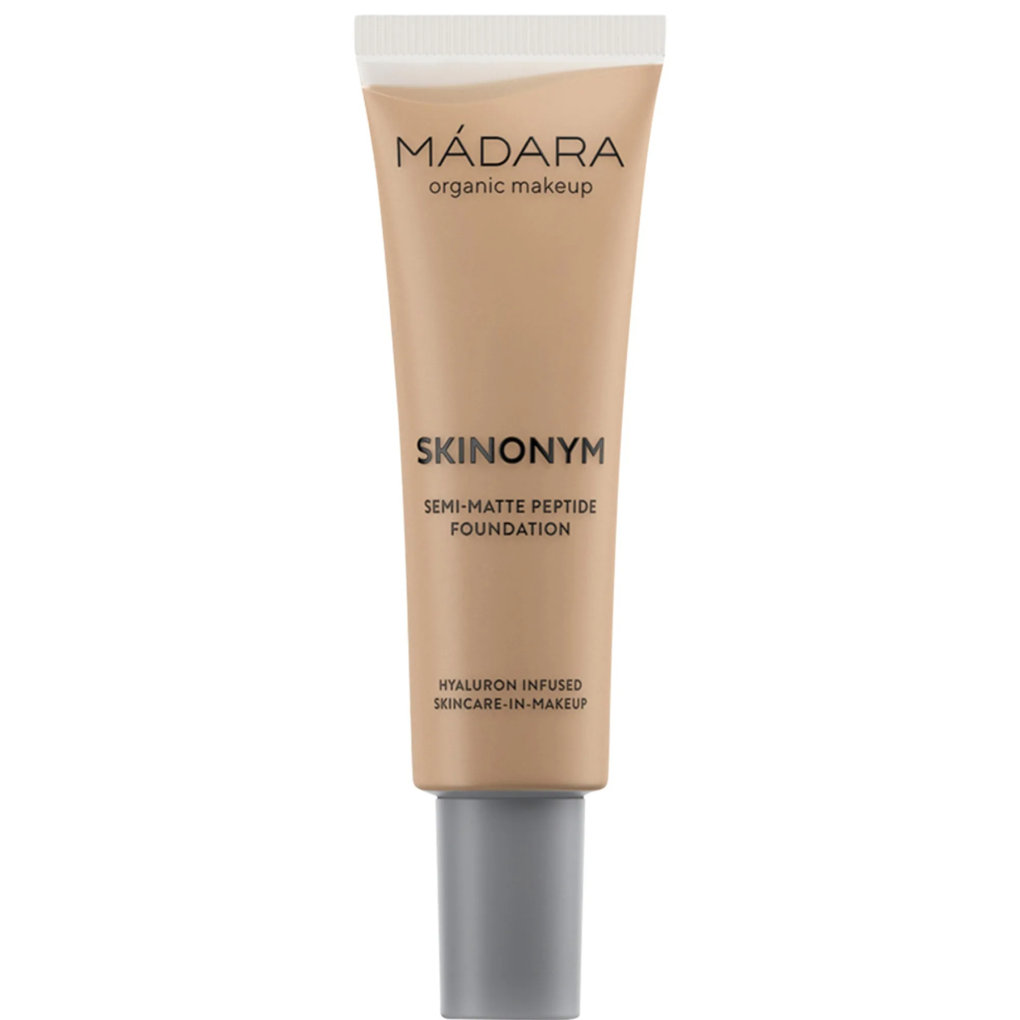 MÁDARA SKINONYM Semi-Matte Peptide Foundation #55 CLAY - 30 ml